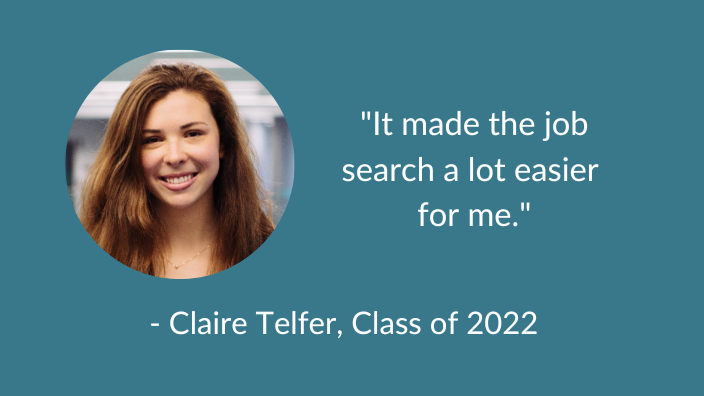 Claire Telfer, Class of 2022 