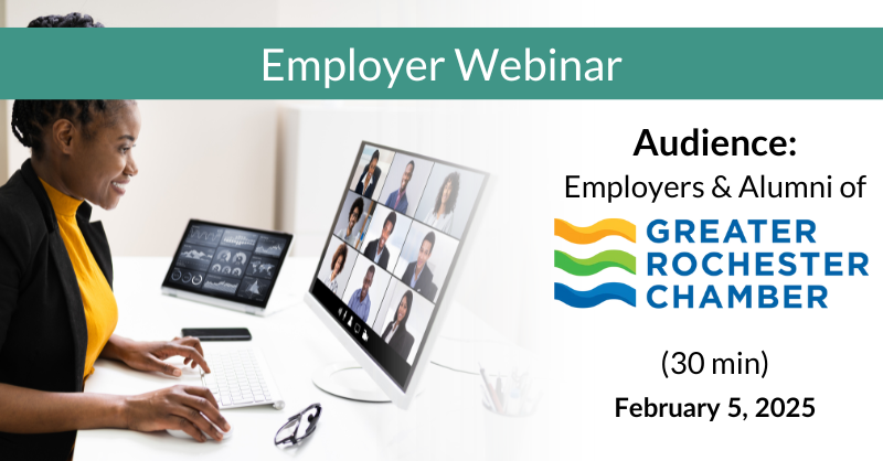 Employer Webinar Greater Rochester Chamber