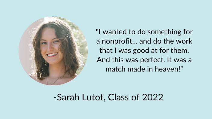 Sarah Lutot, Class of 2022 