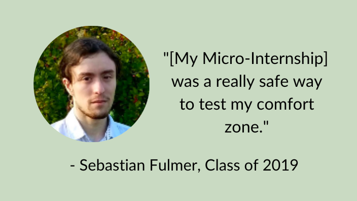 Sebastian Fulmer, Class of 2019 